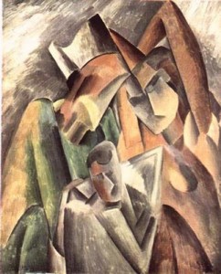 Arlequín y su familia. 1908. Picasso. Colección privada.Ascona. Suiza.
