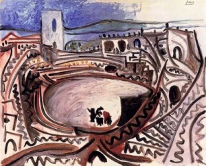 Atles. el ruedo delante del ródano. 60,picasso