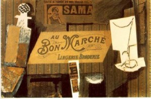 Au Bon Marche.1913.Collage.Colección Ludwig.