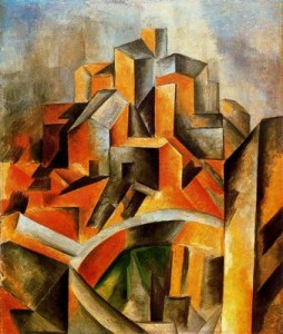 El depósito de agua de Horta de Ebro.1909.Picasso. Colección Mr. y Mrs. David Rockefeller. Nueva York.USA.