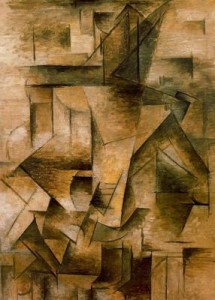 El guitarrista. 1910. Picasso. Museo Nacional de Arete Moderno. Centre Pompidou. París.