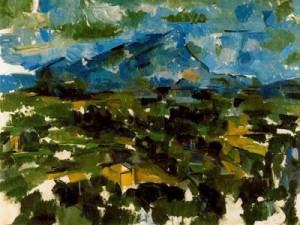 La montaña de Saint Victoire (1904-1906) Cézanne