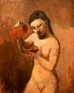 Muchacha con cántaro 1906 Picasso