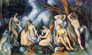 Nudes in Landscape (1900-1905) Cézanne