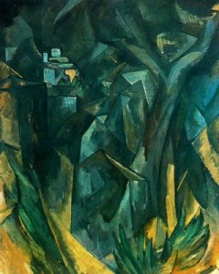 Paisaje de L´Estaque.Braque.1908.Kunstmuseum.Basilea.