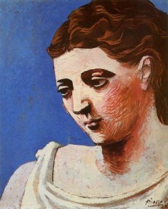 cabeza de mujer. 23 picasso. Bridgestone museum of art. tokio. japón