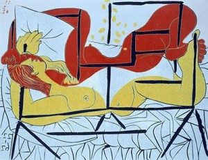 dánae. 62. picasso. museo picasso. barcelona