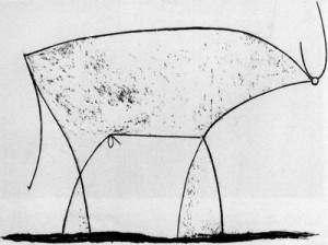el toro. 46. picasso. museo picasso. parís.
