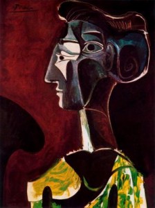 gran perfil. 63. picasso. kunstsammlung nordheim-westfalen. düsseldolf. alemania