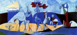 la alegría de vivir. 46. museo picasso. antibes.