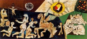 la paz.52. picasso. temple de la paix. Vallauris. Francia.