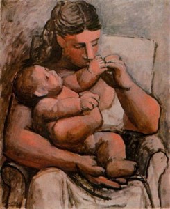 madre e hijo. 21. picasso. colección particular,2