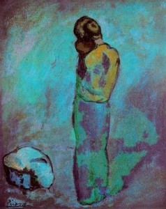 madre y niño 1902 picasso periodo azul