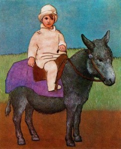 paul, hijo del artista, a los dos años. 23. colección bernard ruiz-picasso. paris.
