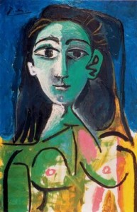 retrato de jacqueline. 63. picasso. galerie rosengart.