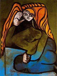 retrato de la señora HP.52. picasso. marlborough gallery. londres.inglaterra
