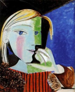 retrato de marie-thérèse walter. 37. museo picasso. parís.