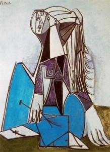 retrato de sylvette david. 54. picasso. instituto de arte de chicago. chicago. usa.
