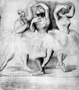 tres bailarinas.19. picasso. museo picasso.parís.