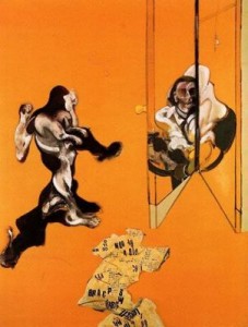 Estudios del cuerpo humano. 1970. Panel izquierdo.