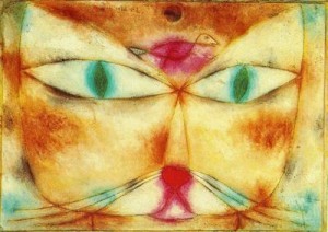 Cat and bird. 1928. Sidney and Harriet Janis Collection Fund.