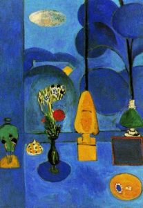 La ventana azul. 1913. The Museum of Modern Art. Nueva York. USA.