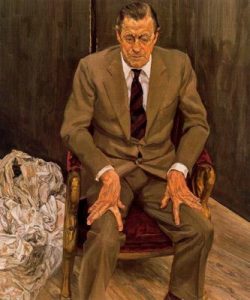 Man in a chair. 1983-85. Thyssen-Bornemisza Collection. Lugano. Switzerland.