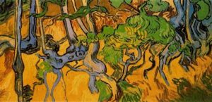 Raíces y troncos. 1890. Fundación Vincent van Gogh. Rijksmuseum Vincent van Gogh. Amsterdam. Holanda.
