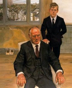 Two Irishmen in W. 11. 1984-85. Private collection.
