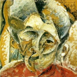 Dynamism of a woman´s head. 1914. Museo Cívico de Arte Contemporáneo. Palacio Real. Milán. Italia.