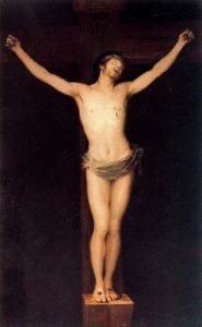 Cristo crucificado.Prado.