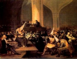 El tribunal de la Inquisición. 1815-1819.Madrid. Academia.