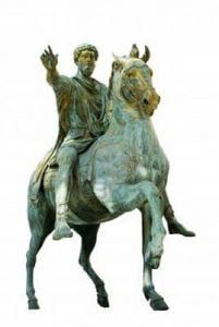 Estatua ecuestre de Marco Aurelio.