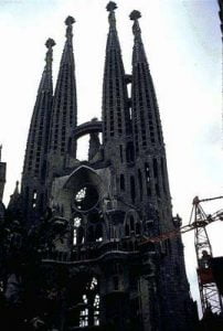 Gaudí. 1883-1926. La Sagrada Familia. Barcelona.