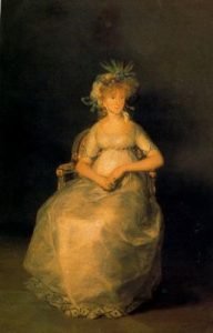 La condesa de Chinchón. 1801. Madrid.