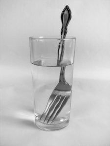 vaso tenedor