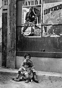 Dos niños abandonados a su suerte, Bilbao