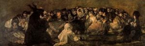 Aquelarre. 1821-1823.Prado.