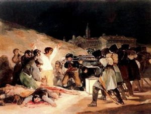 El 3 de Mayo de 1808 en Madrid. 1814. Prado.