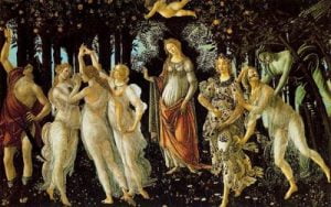 La alegoría de la Primavera.