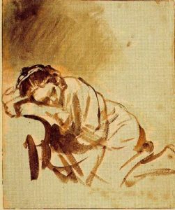 Muchacha dormida