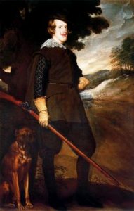 Felipe IV, cazador. 1634-35.