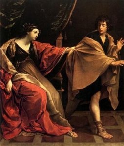 José con la mujer de Putifar. 1631