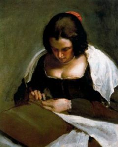 La costurera. 1640.