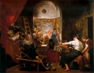 Las Hilanderas. 1657.