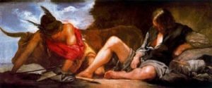 Mercurio y Argos. 1659.