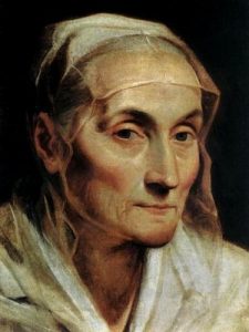 Retrato de mujer anciana
