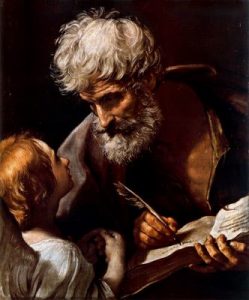 San Mateo y el ángel. 1635-40.