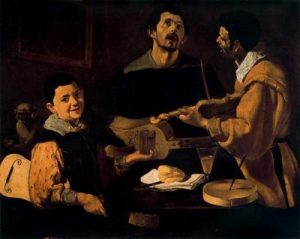 Tres músicos. 1617-18.
