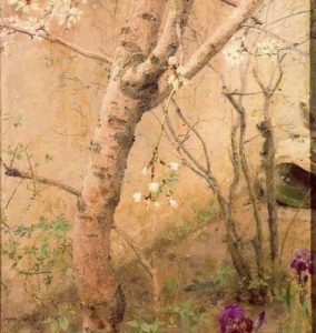 Antonio lópez. Almendro en flor.